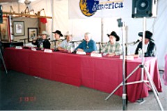 One of many panel discussions